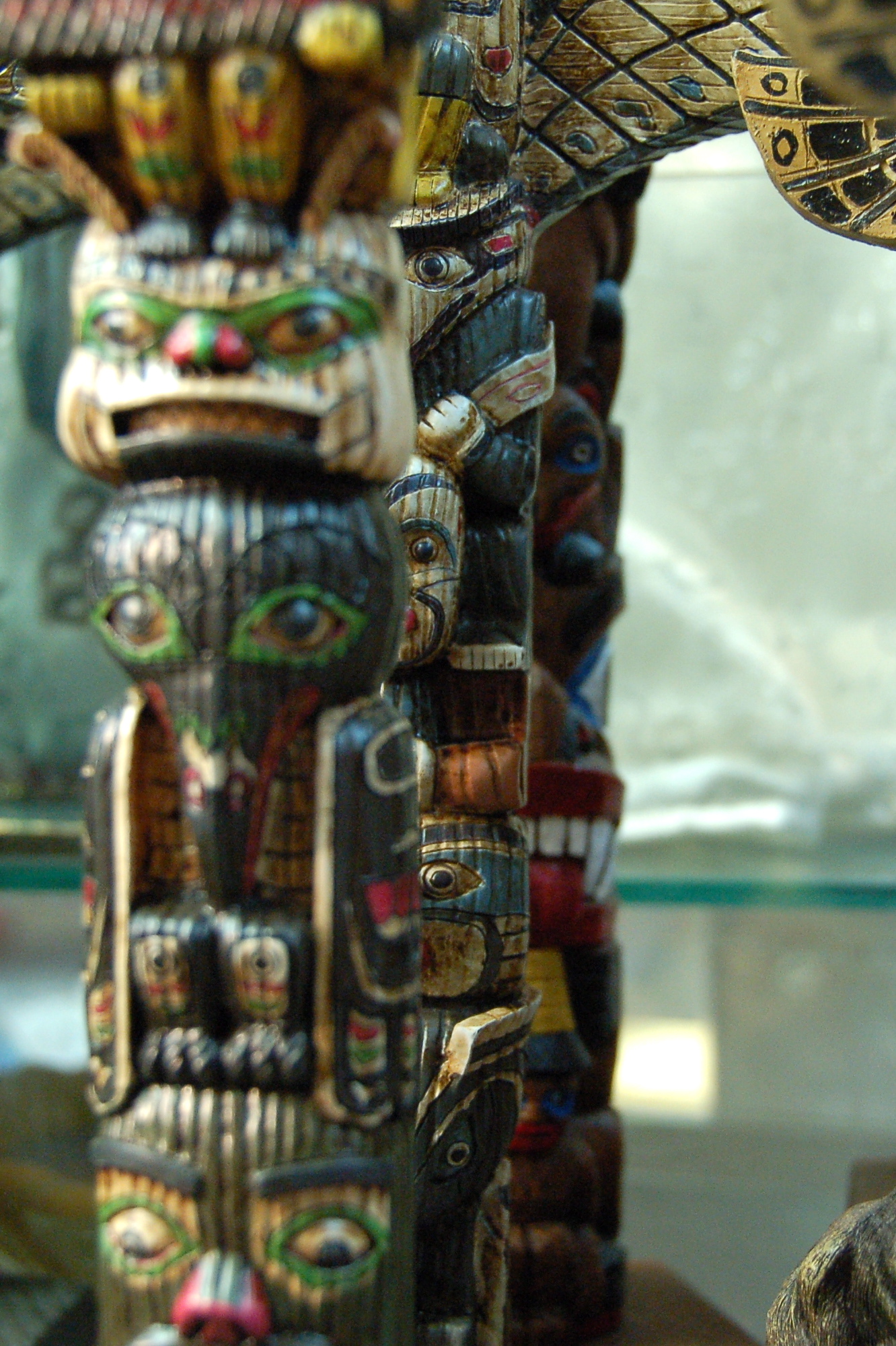 gift shop totem poles